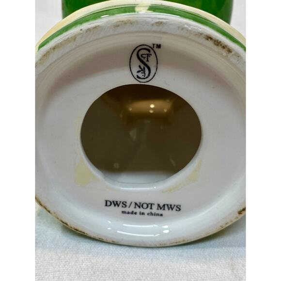 Vintage Kitschy Onion Head Girl measure spoon holder Seasons of Cannon Falls 6” - Picture 7 of 9